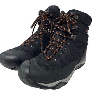 Kamik Mens 9 Waterproof Rampage Leather Hiking Insulated Waterproof Snow Boots